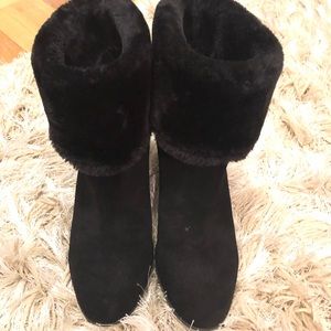 Anne Klein Sport Women's Suede Fashion Winter Boot